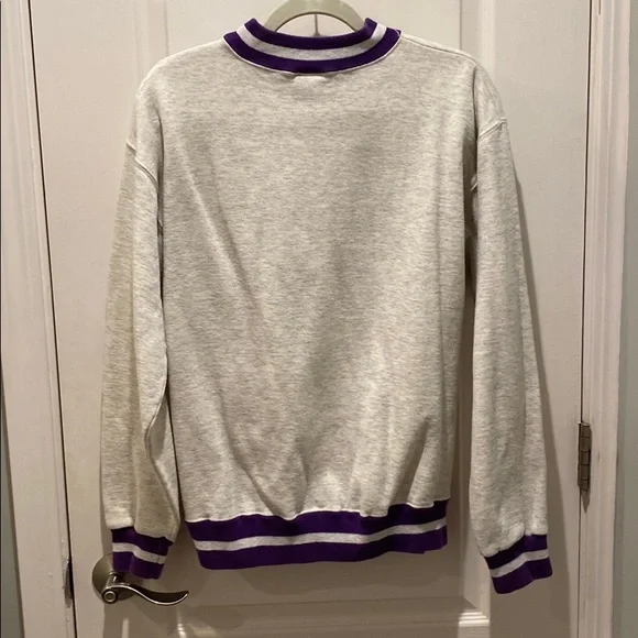 Signal sports Gray and purple Montana crewneck - Picture 5 of 10